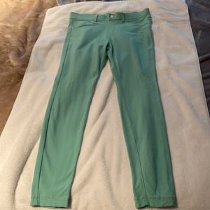 Hue Large Surf Green Stretch Jeans